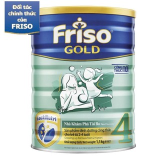 Sữa friso gold 4 1.5kg cho trẻ từ 2-4 tuổi
