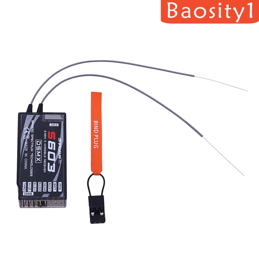 [Baosity1] S603 Phạm Vi Đầy Đủ JR 7CH Tương Thích AR6210 DSMX DSM2
