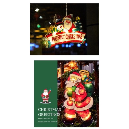 Đèn treo cửa Xmas
