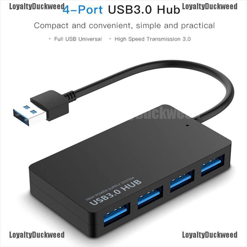 Bộ chia 4 cổng USB 3.0 tốc độ cao cho máy tính laptop tiện dụng