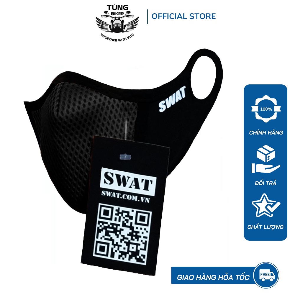 Khẩu Trang Vải SWAT - X1 Cao Cấp Đi Phượt Cực Chất