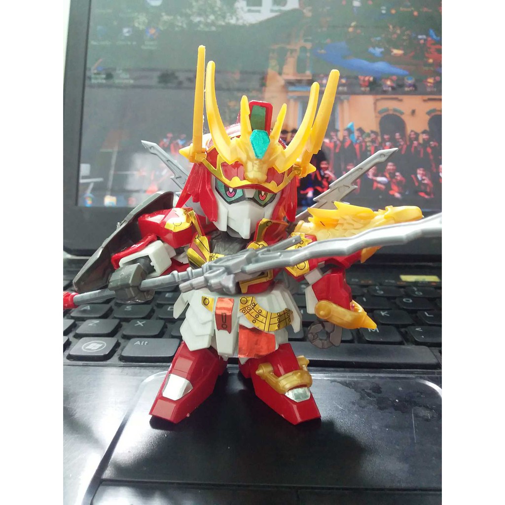 Gundam A007 Trương Phi- Đồ chơi lắp ráp sd Gundam Tam Quốc New4all tặng kèm 01 xe ô tô mini bánh đà