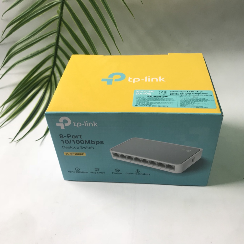 Bộ Chia Tín Hiệu Để Bàn 8 cổng 10/100Mbps TL-SF1008D - Hàng Chính Hãng BH 2 Năm, 0979120616