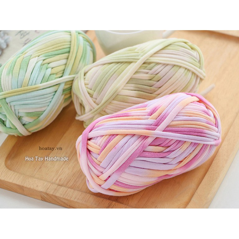 SALE BỎ MẪU - Sợi vải màu loang - T-shirt yarn.