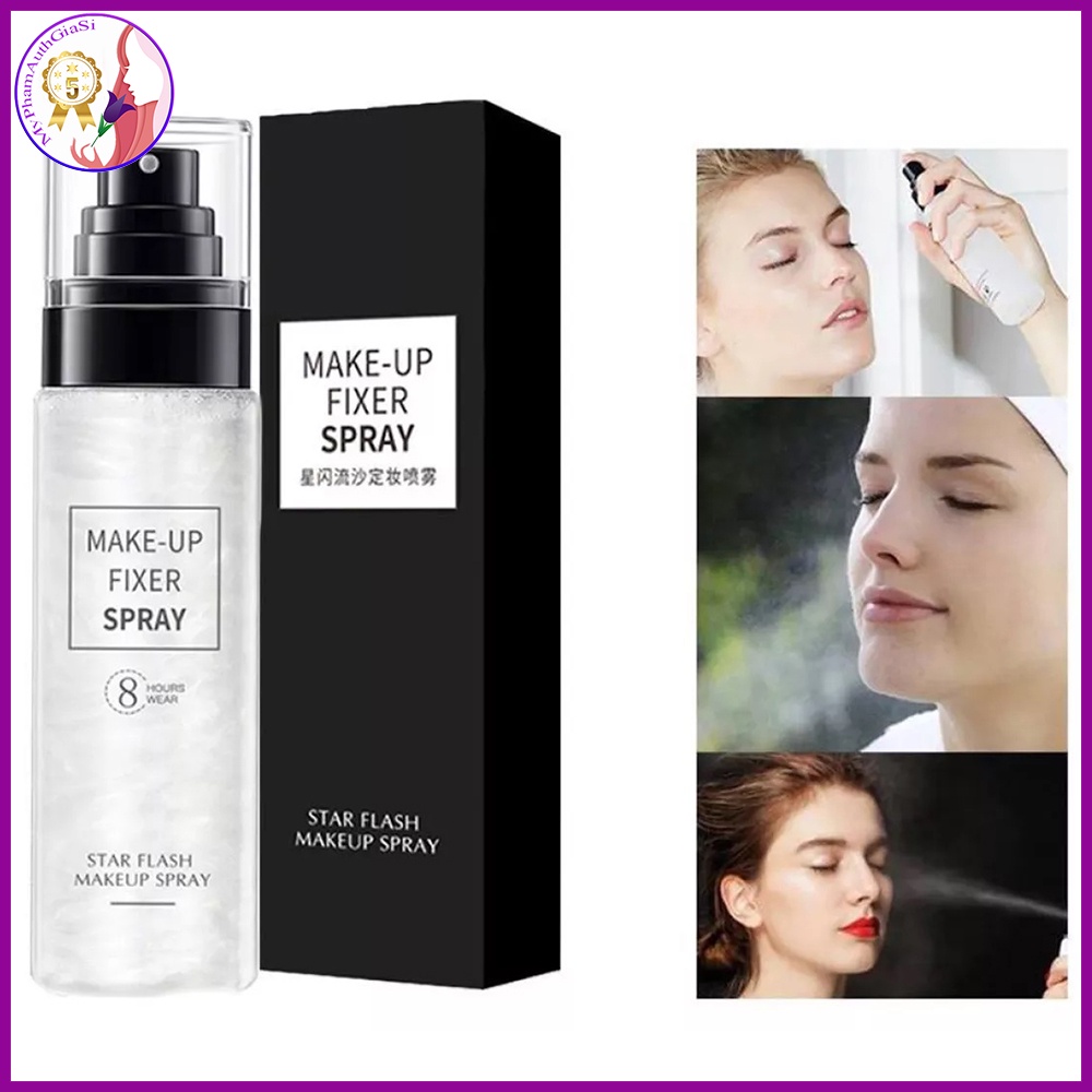 Xịt nhũ khóa nền trang điểm cố định lớp make up Star Flash Spray 8 Hours | BigBuy360 - bigbuy360.vn