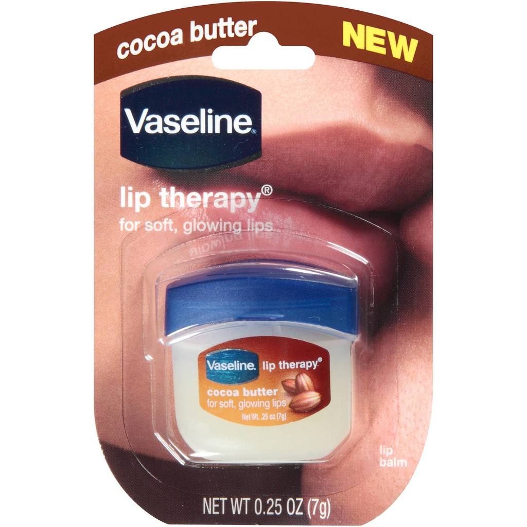 🍀🍀Son sáp Dưỡng Môi Vaseline Lip Therapy – Mùi Cocoa Butter 7g