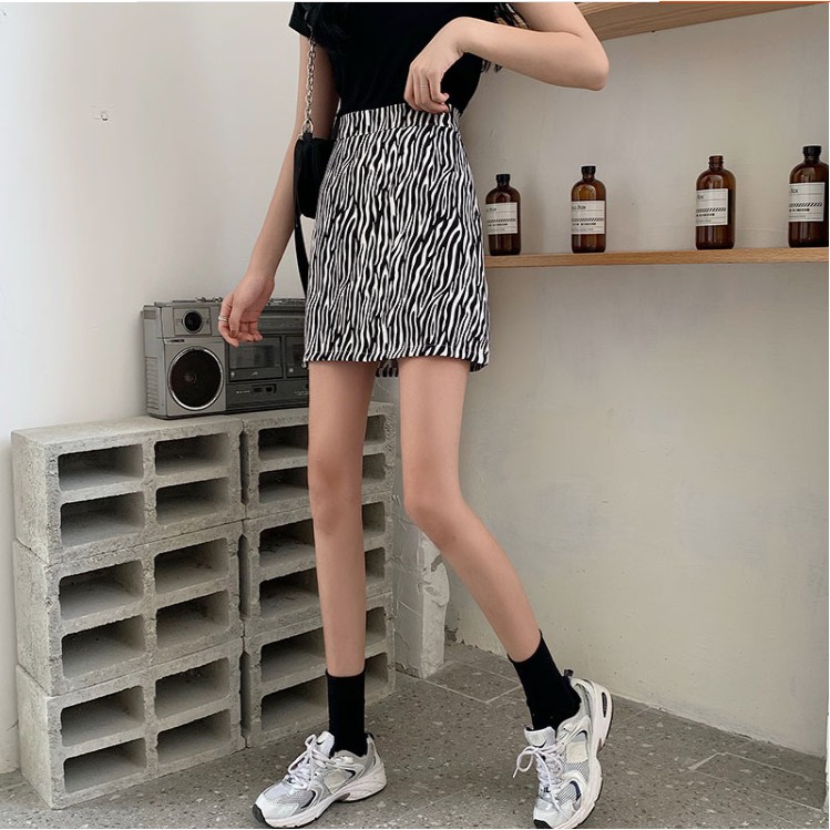 Chân Váy Chữ A Lưng Cao Họa Tiết Sọc Thời Trang Dành Cho Nữ | BigBuy360 - bigbuy360.vn