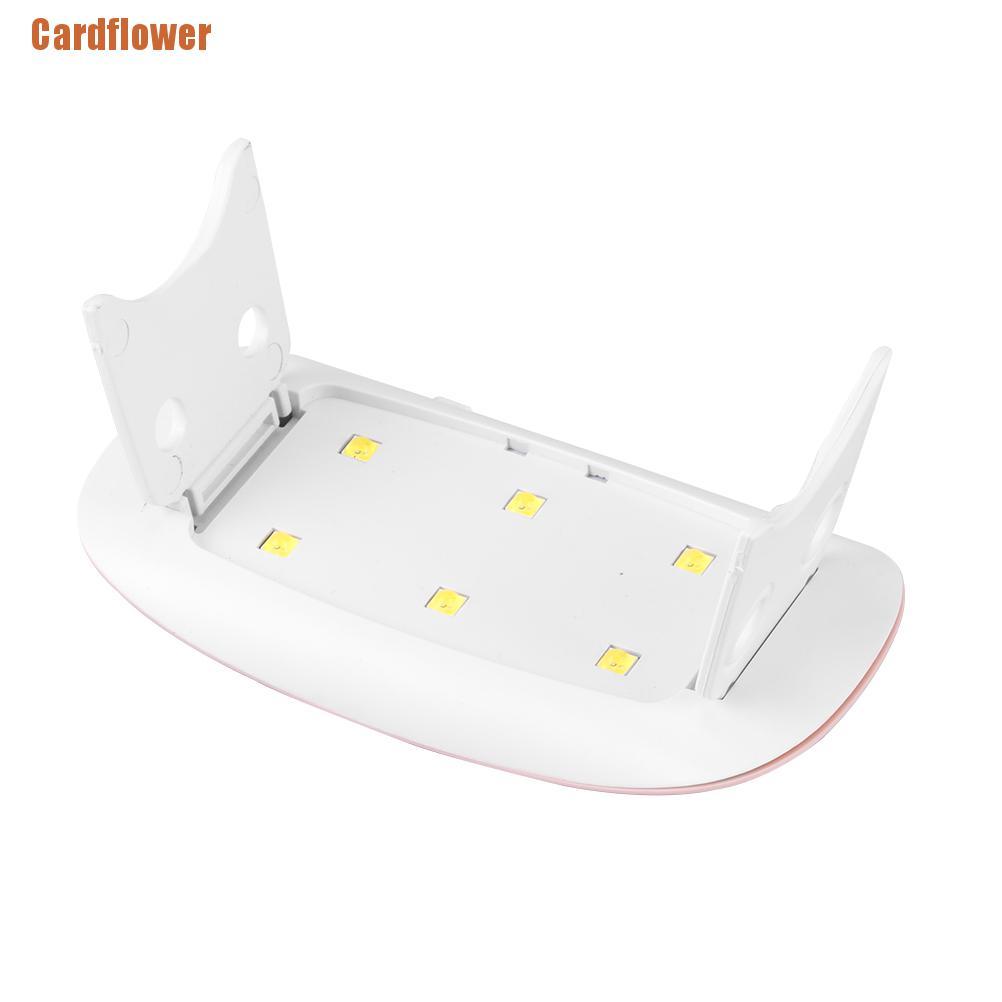 (Hàng Mới Về) Đèn Led Uv Sấy Khô Móng Tay Có Cổng Usb