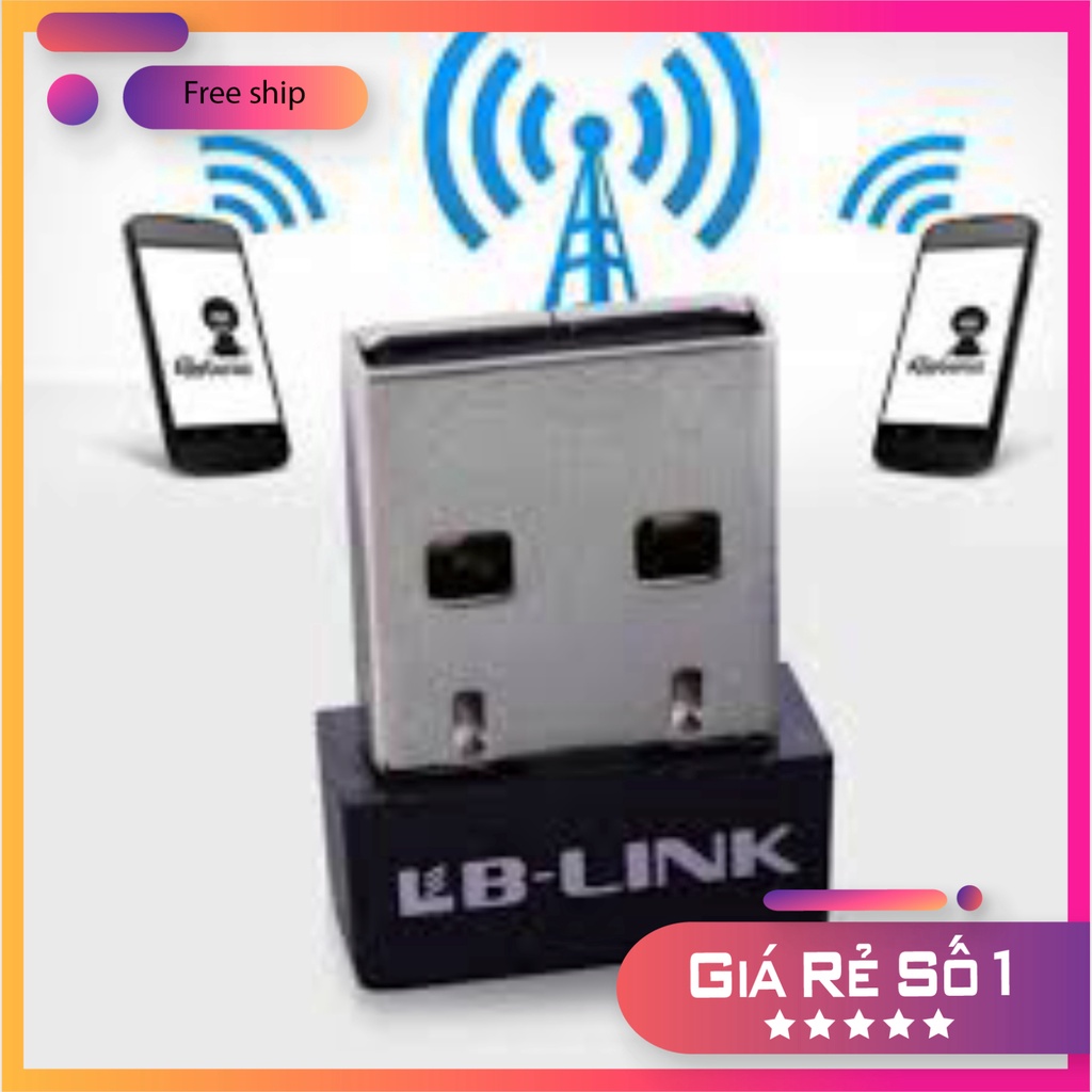 USB thu wifi LB-LINK 151 tốc độ 150Mbps Nano MSP 02109