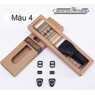 dây máy ảnh thổ cẩm shetu bản lớn