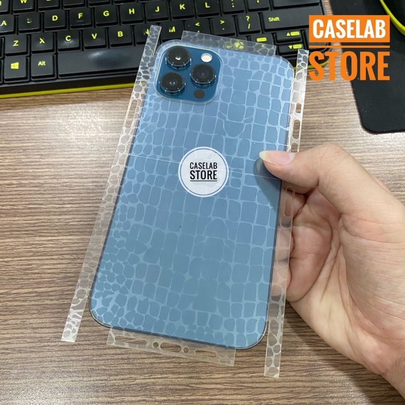 Miếng dán PPF 3D full lưng viền cho iPhone 11, 12, 12 pro, 12 pro max, X, Xs, Xs Max, Xr, 7, 8 Plus, SE2