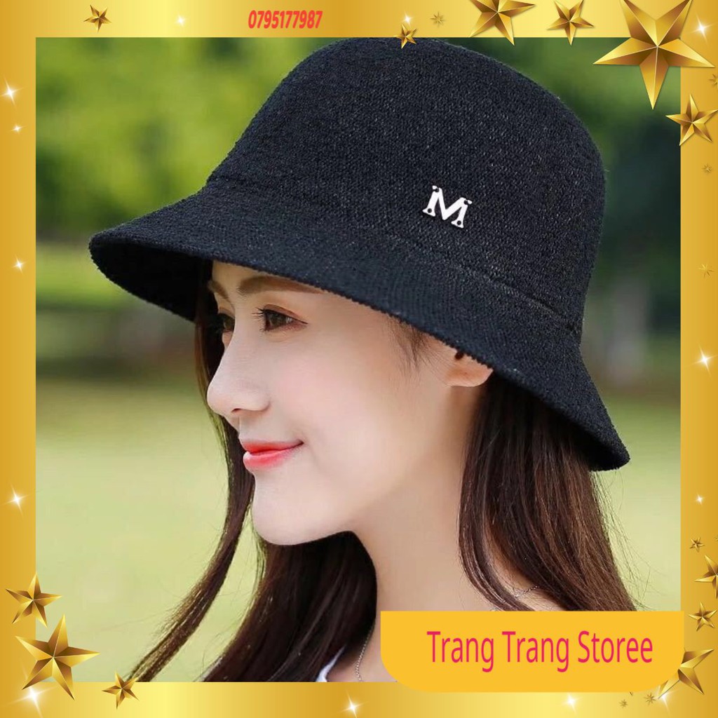 MŨ CHỮ M PHONG CÁCH HÀN QUỐC SIÊU HOT
