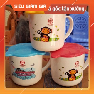 [HN] Cốc uống nước việt nhật có quai và nắp đậy