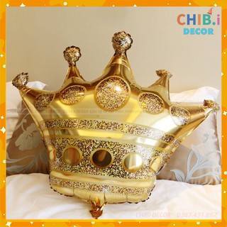 Bóng vương miện siêu to khổng lồ 70cm - CHIBI DECOR