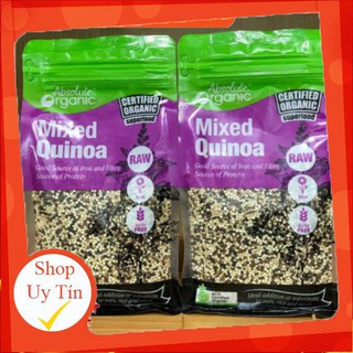 Hạt Diêm Mạch Quinoa Mix Absolute Organic Gốc ÚC 400gram 💝FREESHIP💝 Diem Mach Hữu Cơ Ăn Dặm Giảm Cân Đẹp Da