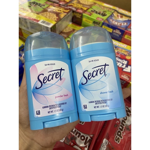 Sáp khử mùi Secret hương phấn 42g (USA)