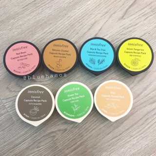 Mặt nạ viên Innisfree Capsule Recipe pack