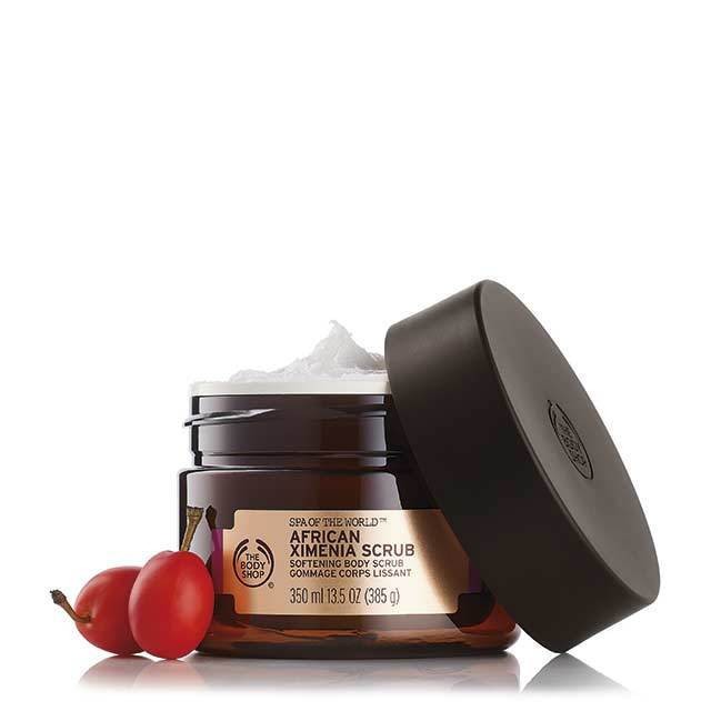 Tẩy tế bào chết cơ thể African Ximenia The Body Shop spa of the world™ body scrub 350ml