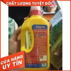 Chất Thông cầu cống 2 in 1 G-Okay chai 1000gr , thông tắc nghẹt Toilet, đường ống nước, Lavabo siêu tốc