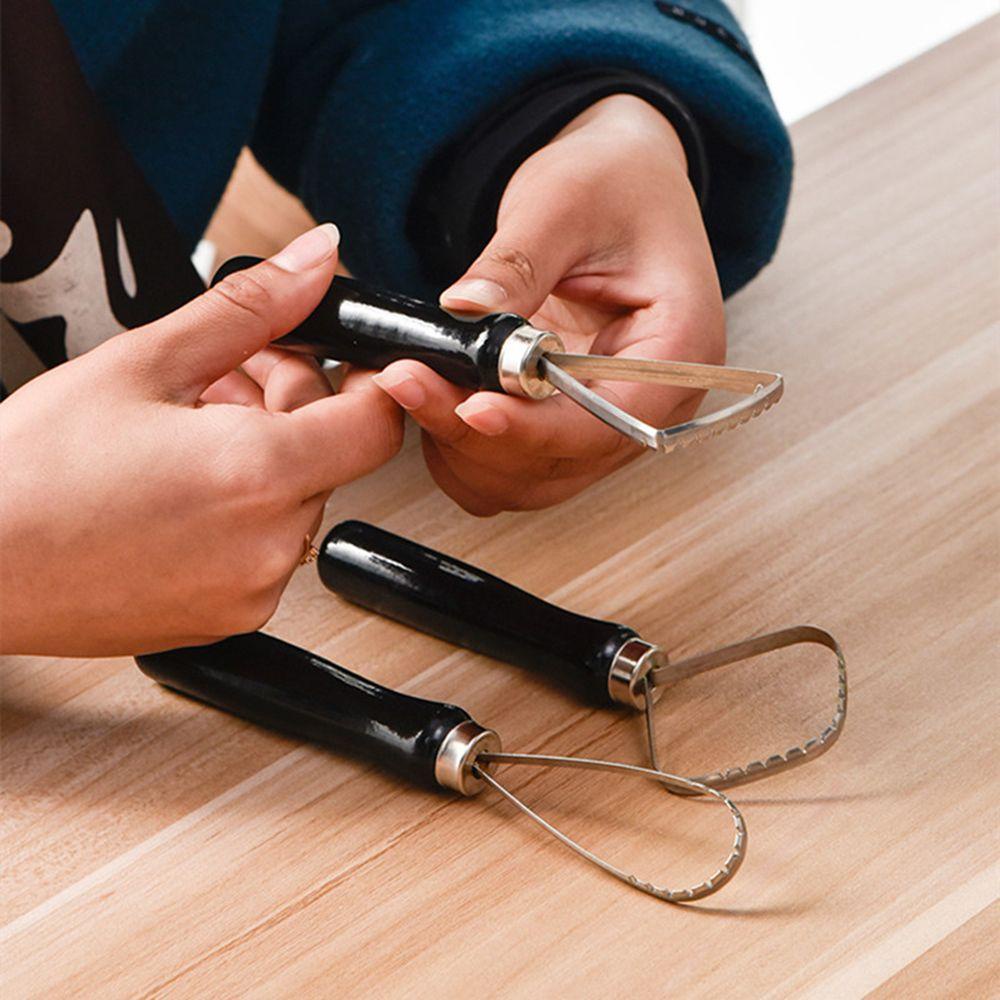 GOGOUP Set 3 Dụng Cụ Nạo Đất Sét DIY Tiện Dụng