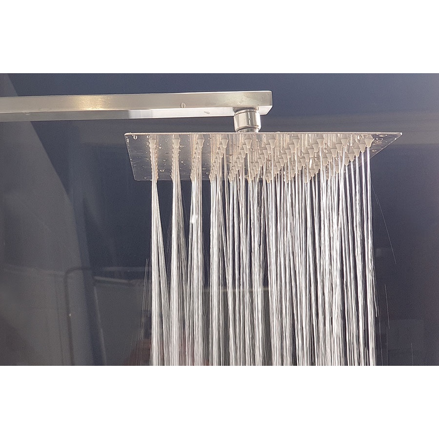 Đài sen tắm Inox SUS 304 Eurolife vuông EL-DSV20