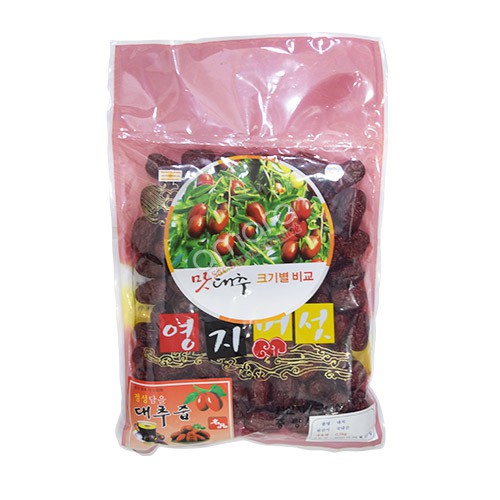 Táo đỏ khô Hàn Quốc 500g.  Date 12/2024