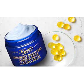 Kem Dưỡng Phục Hồi Chuyên Sâu Ban Đêm KIEHL'S Midnight Recovery Omega Rich Cloud Cream