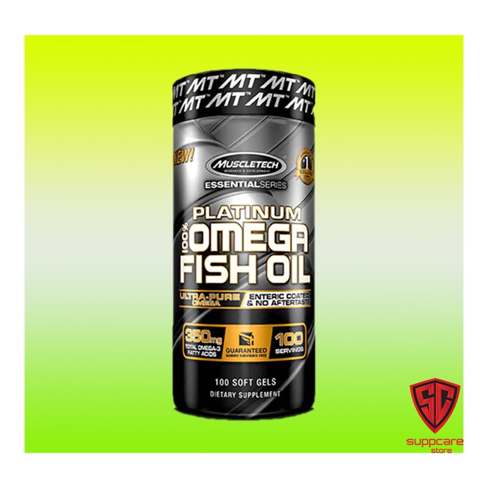 Omega 3 | Dầu Cá Omega 3 Cao Cấp | Muscletech Platinum Fish Oil 100 Viên - Suppcare Store. | BigBuy360 - bigbuy360.vn