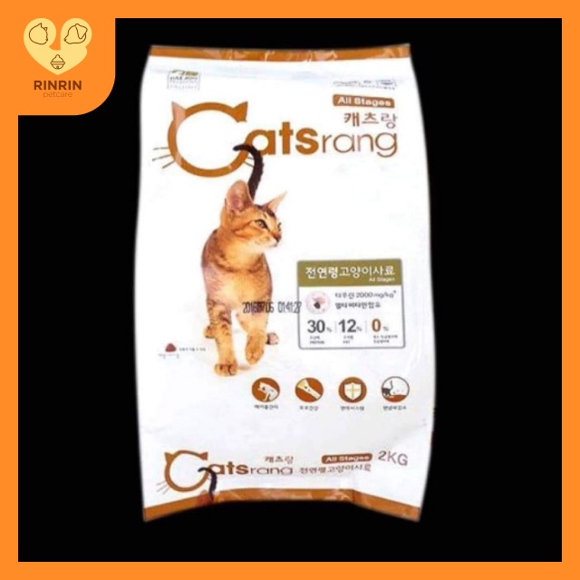 Thức ăn catsrang cho mèo mọi lứa tuổi 400gr