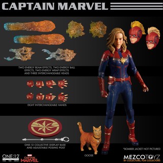 [Order báo giá] Mô hình chính hãng Mezco: Captain Marvel