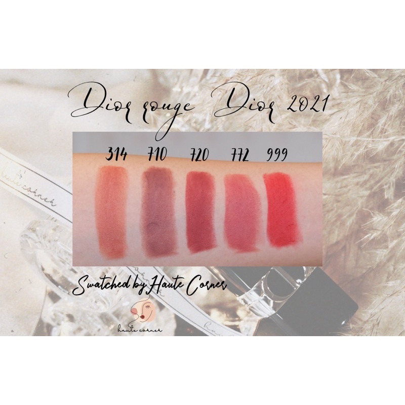 Son Dior rouge Dior 2021 matte, velvet