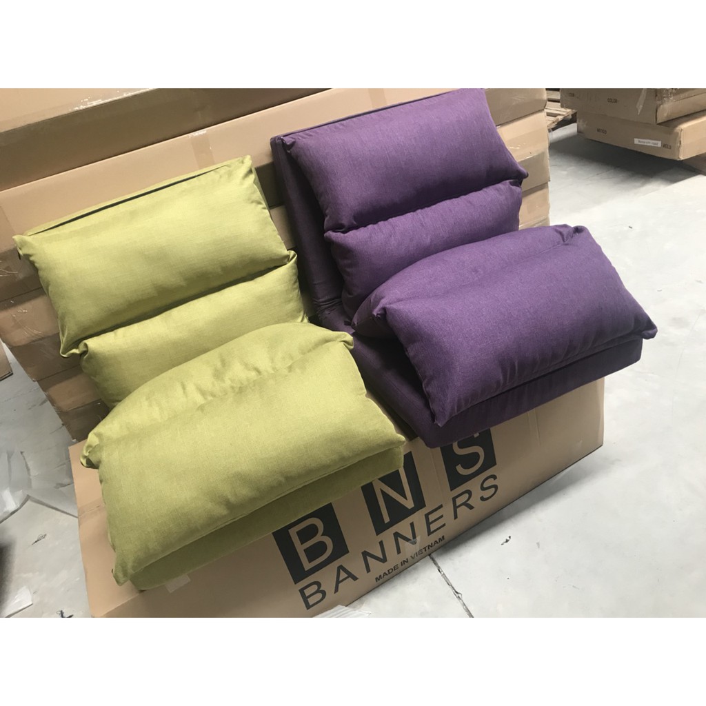 BNSS  Ghế bệt sofa giường BNS001 Xanh lá Chat ngay để chọn màu