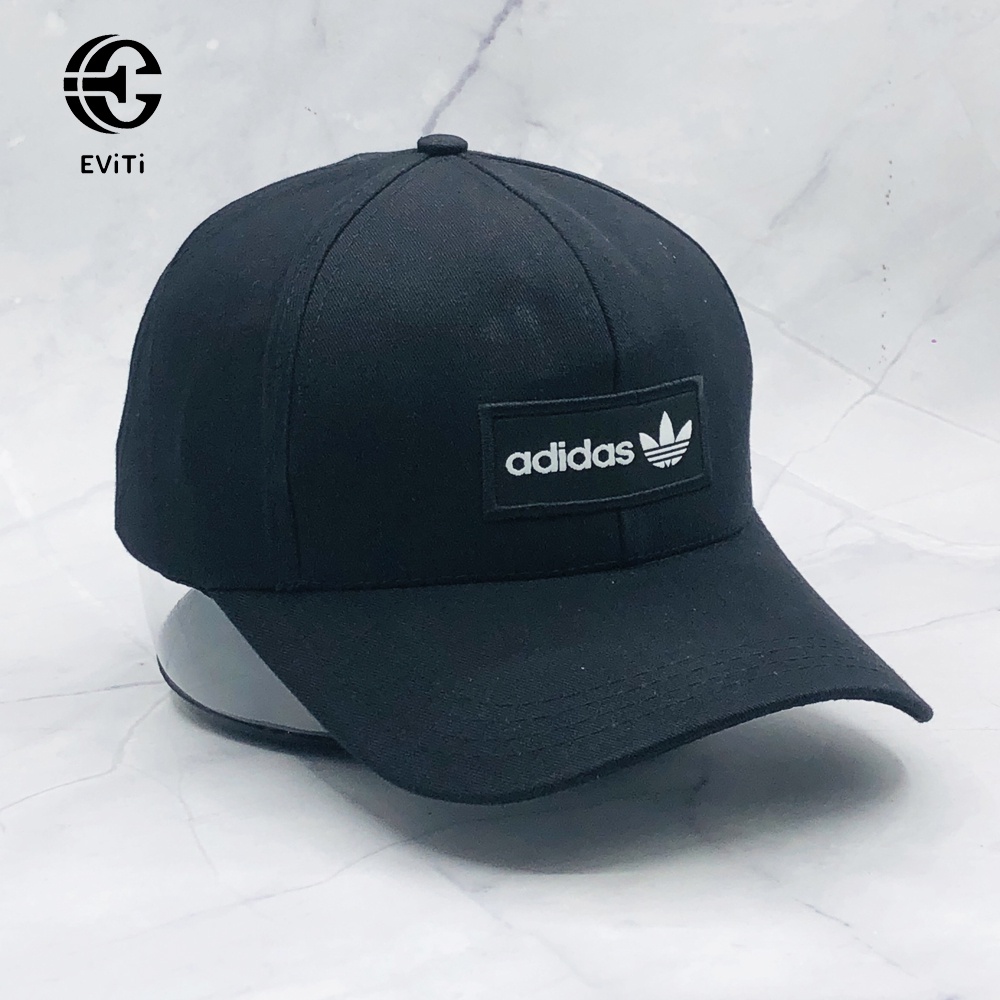 Mũ lưỡi trai - Nón lưỡi trai unisex dành cho nam và nữ màu đen cá tính năng động