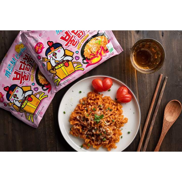 Combo 5 Gói Mì Cay Samyang Sốt Kem Carbonara - Hàn Quốc | BigBuy360 - bigbuy360.vn