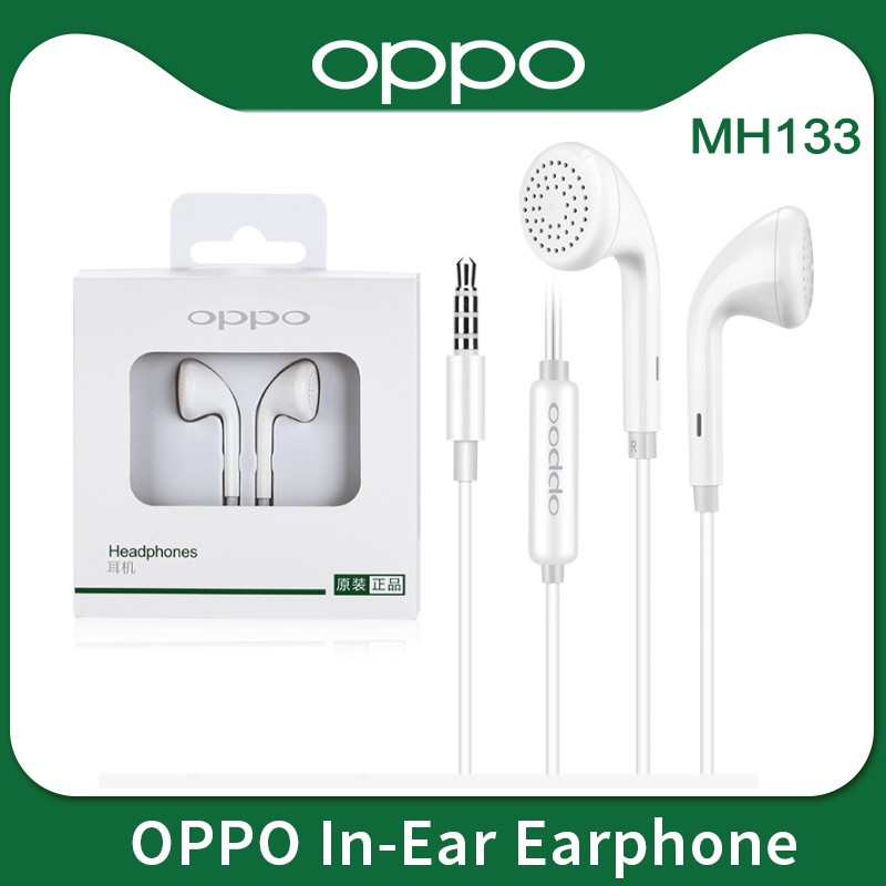 Tai nghe nhét tai có dây OPPO Mh133 / 3.5mm tích hợp micro cho Oppo R9S R11