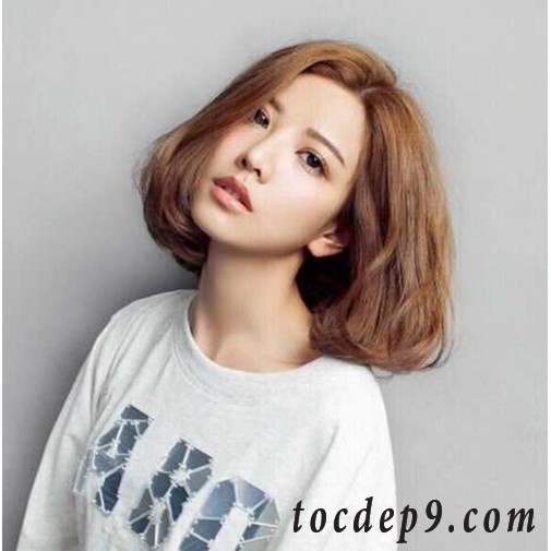 thuốc nhuộm tóc màu nâu vàng sáng + tặng oxy trợ dưỡng - mikeche.hair