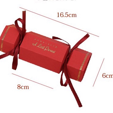 Hộp giấy hình kẹo, hộp quà đựng bánh kẹo socola quà tặng trang trí tiệc, giỏ quà tết