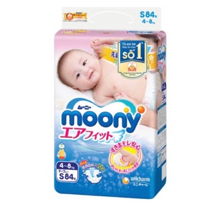 Tã dán Moony size L 54 miếng bé trai