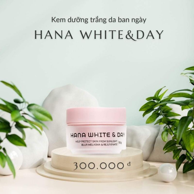 KEM DƯỠNG TRẮNG DA BAN NGÀY MINI HANAYUKI- HANA WHITE & DAY MINI