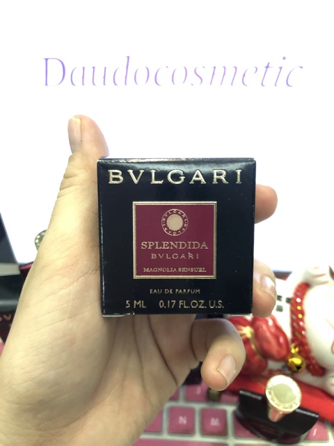 [ mini ] Nước hoa BVLgari Splendida Magnolia Sensuel EDP 5ml | BigBuy360 - bigbuy360.vn