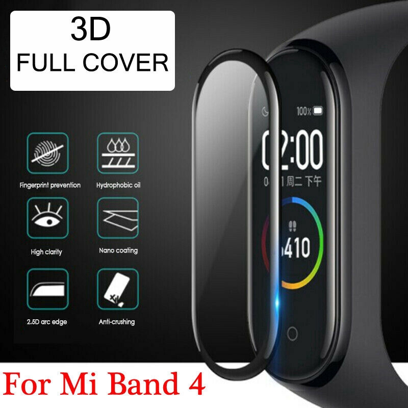 1 Miếng dán 3d bảo vệ màn hình cho Xiaomi Mi Band 4