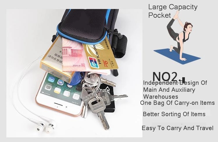 Túi Đựng Điện Thoại Đeo Bắp Tay Thể Thao Chống Nước 6.5" Thông Dụng