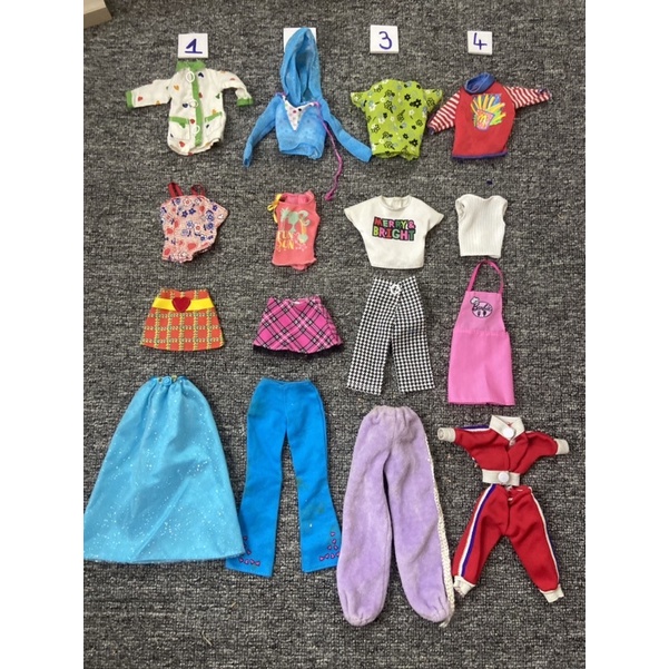 QAA8-QUẦN ÁO BÚP BÊ BARBIE