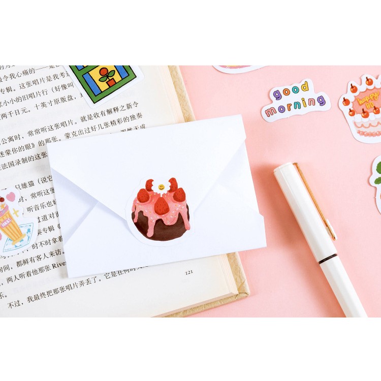 Hộp 46 miếng sticker mẫu động vật party