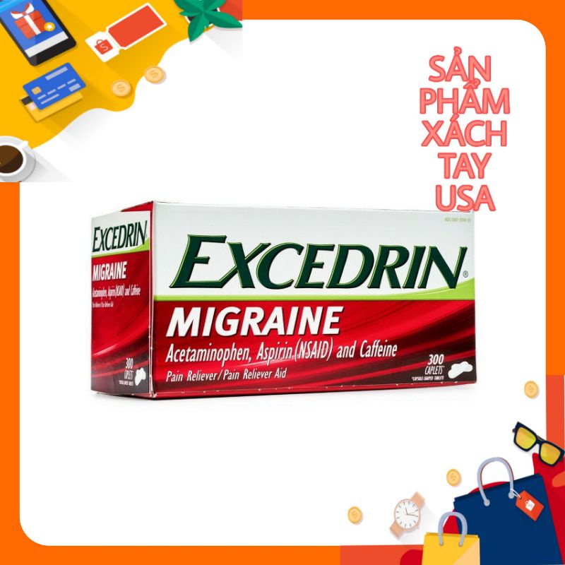 Viên uống hỗ trợ sức khoẻ E x c e d r i n 300 viên