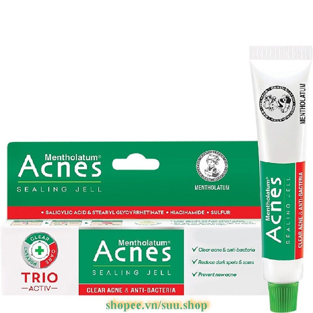 Gel Ngừa Mụn Kháng Khuẩn 18g Acnes Sealing Jell, suu.shop Cam Kết Hàng Chính Hãng.