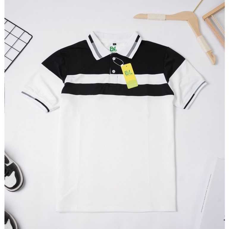 Áo Polo Nam Nữ Cổ Bẻ, Pha Ngực