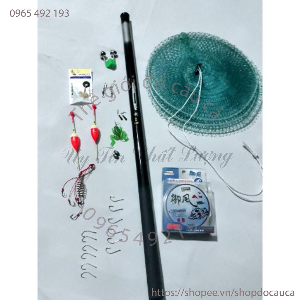 Bộ cần câu rút 5m4 giá rẻ ( rẻ vô địch )