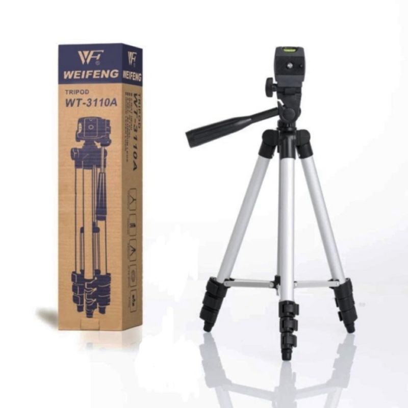 Chân giá đỡ máy chụp ảnh Tripod TF-3110 + Miếng kẹp điện thoại (BM-00602)