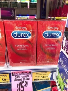 Bao cao su #durex #ÚC XỊN 30 cái